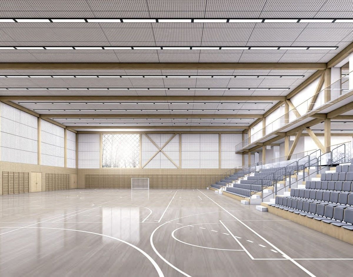 Проекты спортивных залов