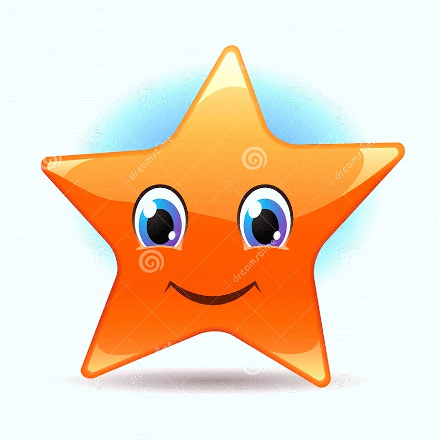 Смайлик эмодзи звездочки