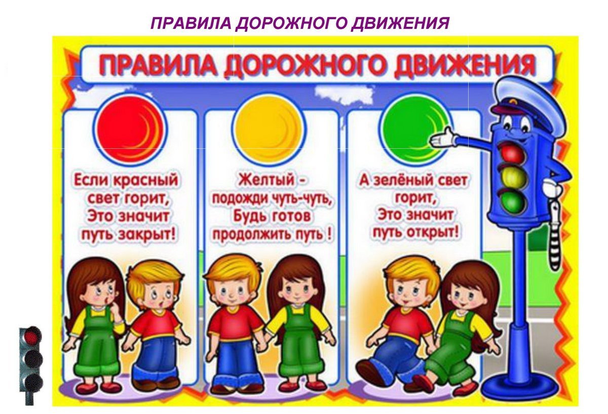 ПДД В картинках для детей начальной школы
