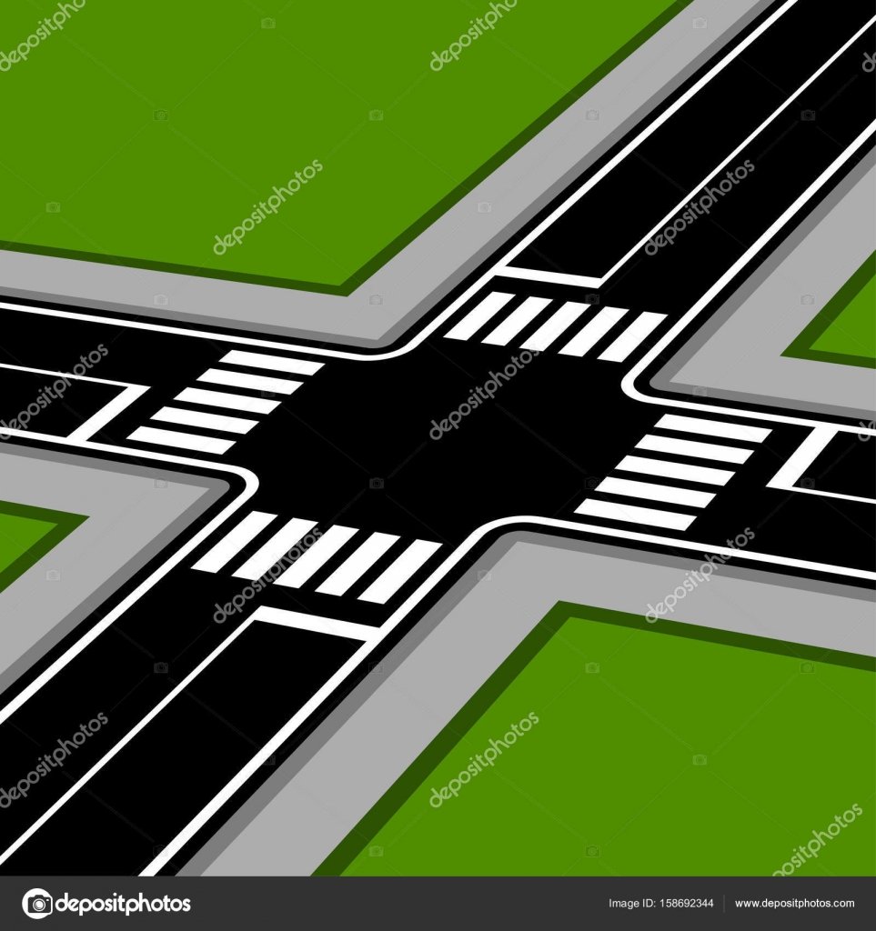 Макет пешеходного перехода