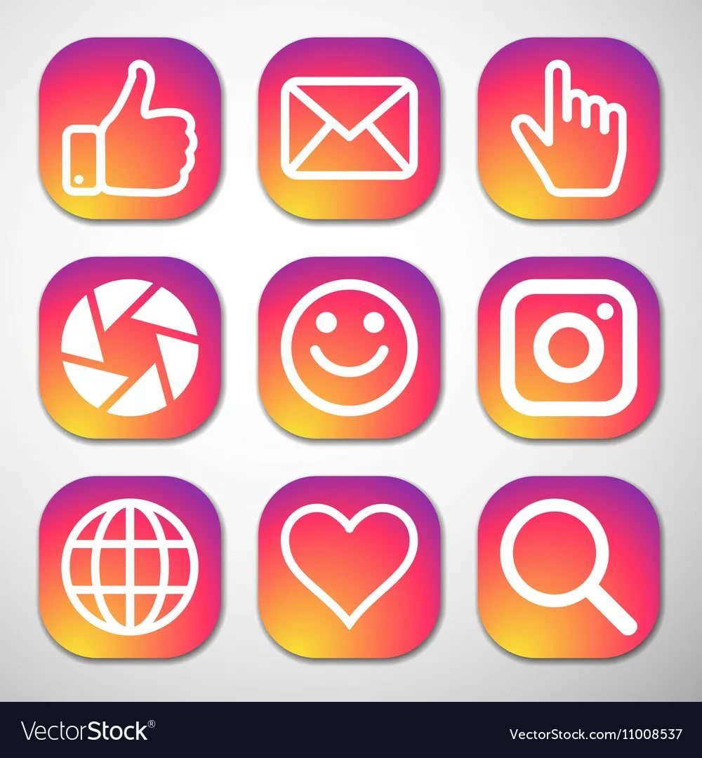Значки приложений в одном стиле