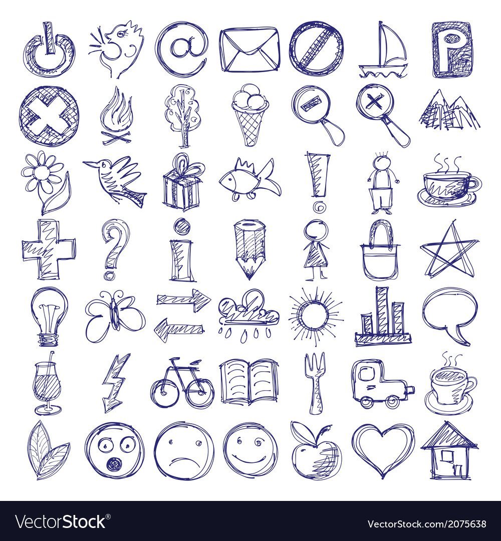 Рисунки символами