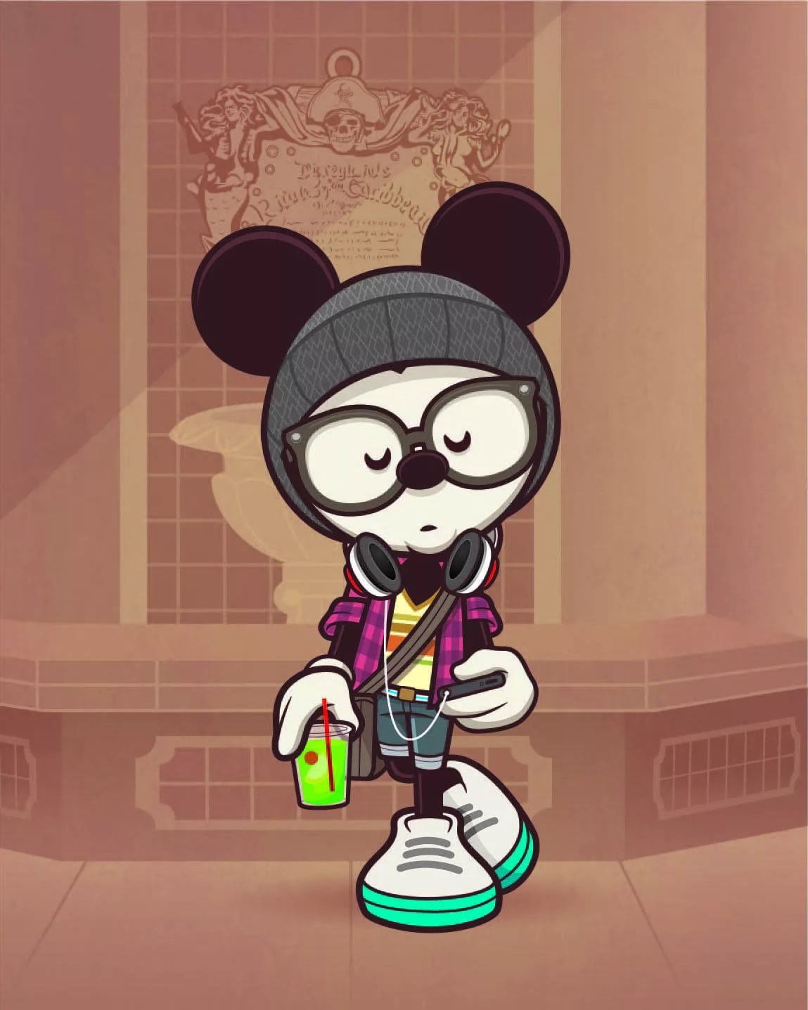 Зверополис ник Уайлд в очках