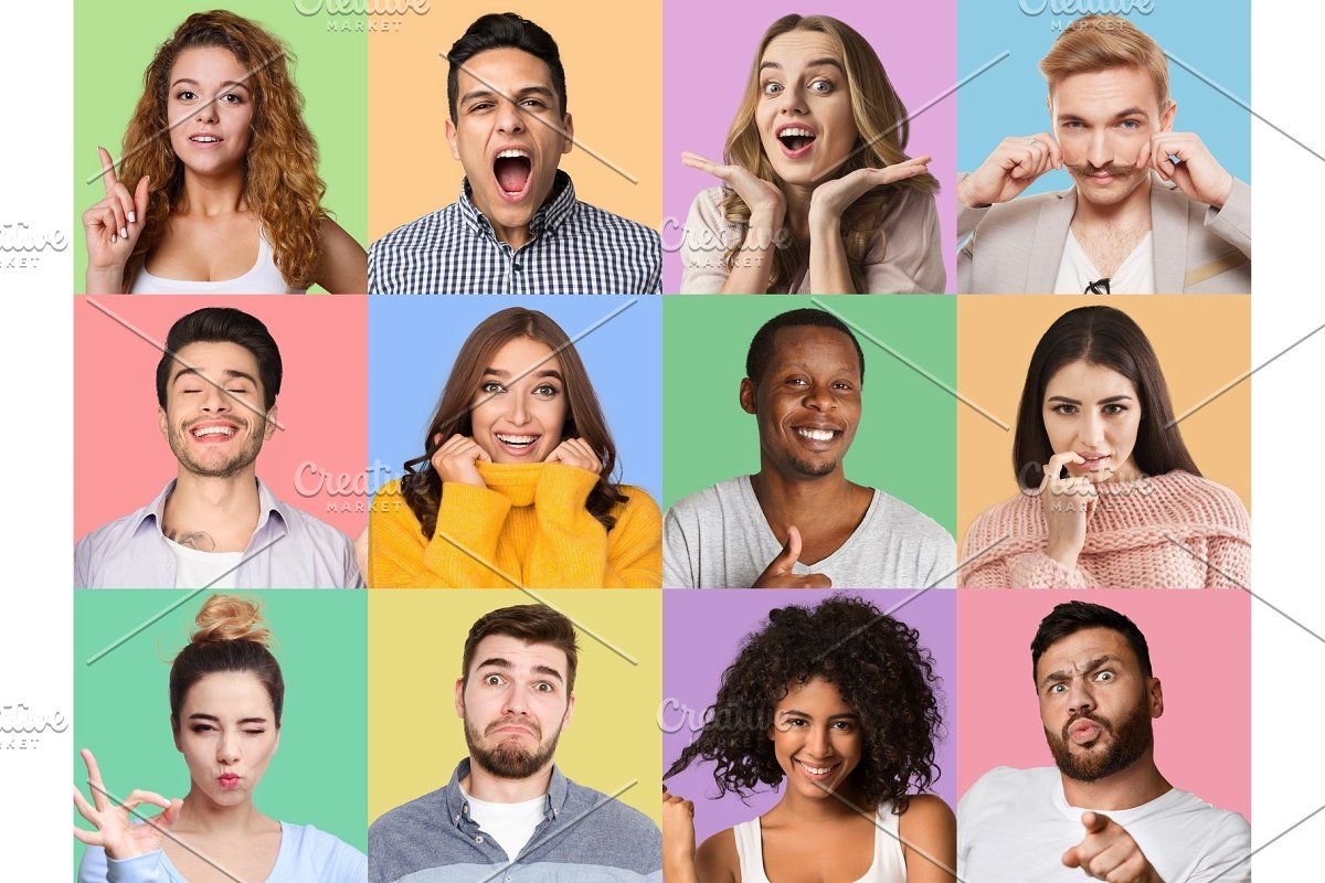 Плохие эмоции коллаж