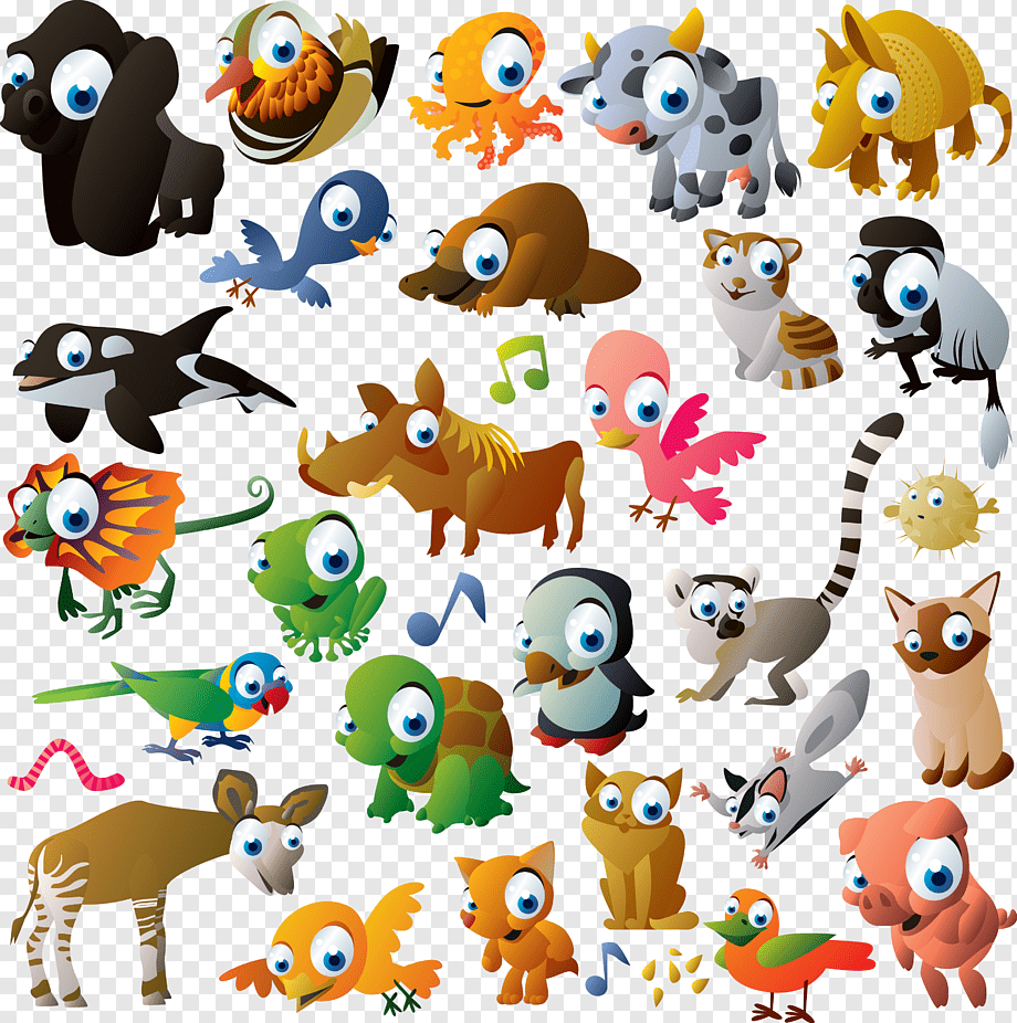 Олененок мультяшный