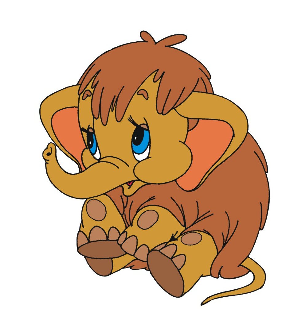 Мама для мамонтенка Мамонтенок