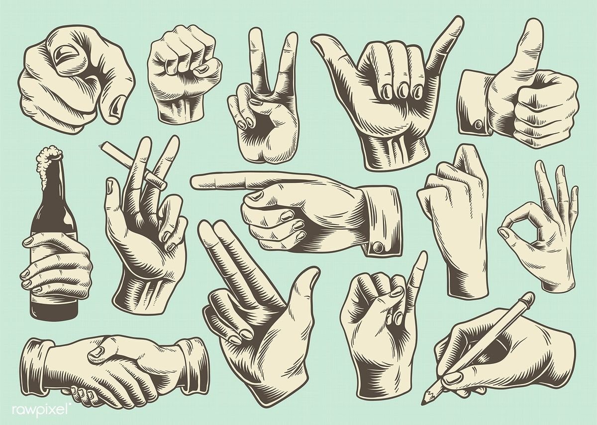 Векторное изображение руки