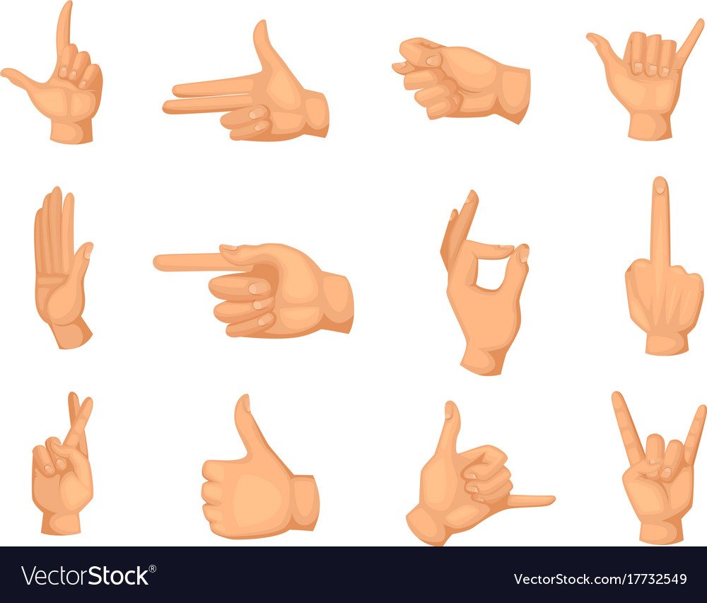 Распространенные жесты руками