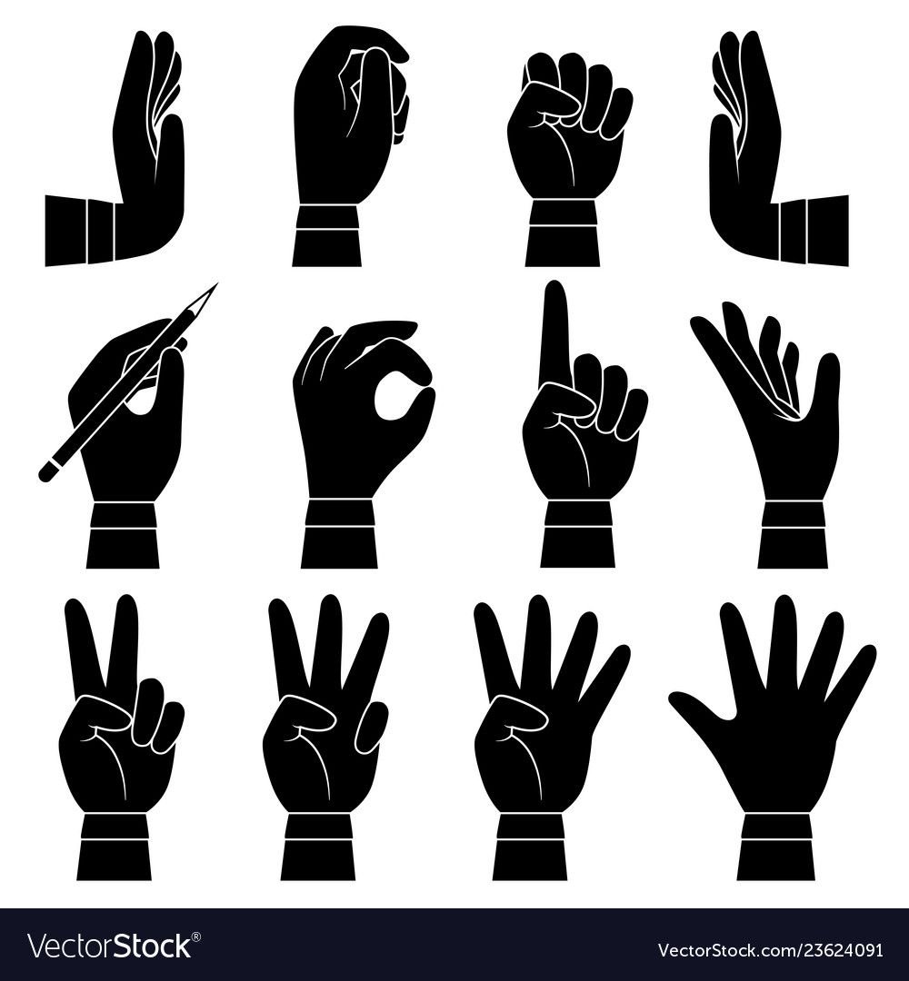 Жесты кисти