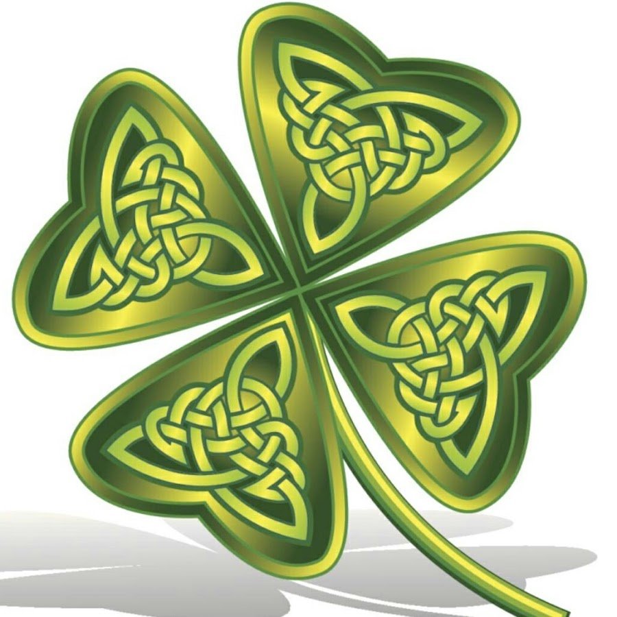 Кельтский Клевер четырехлистный
