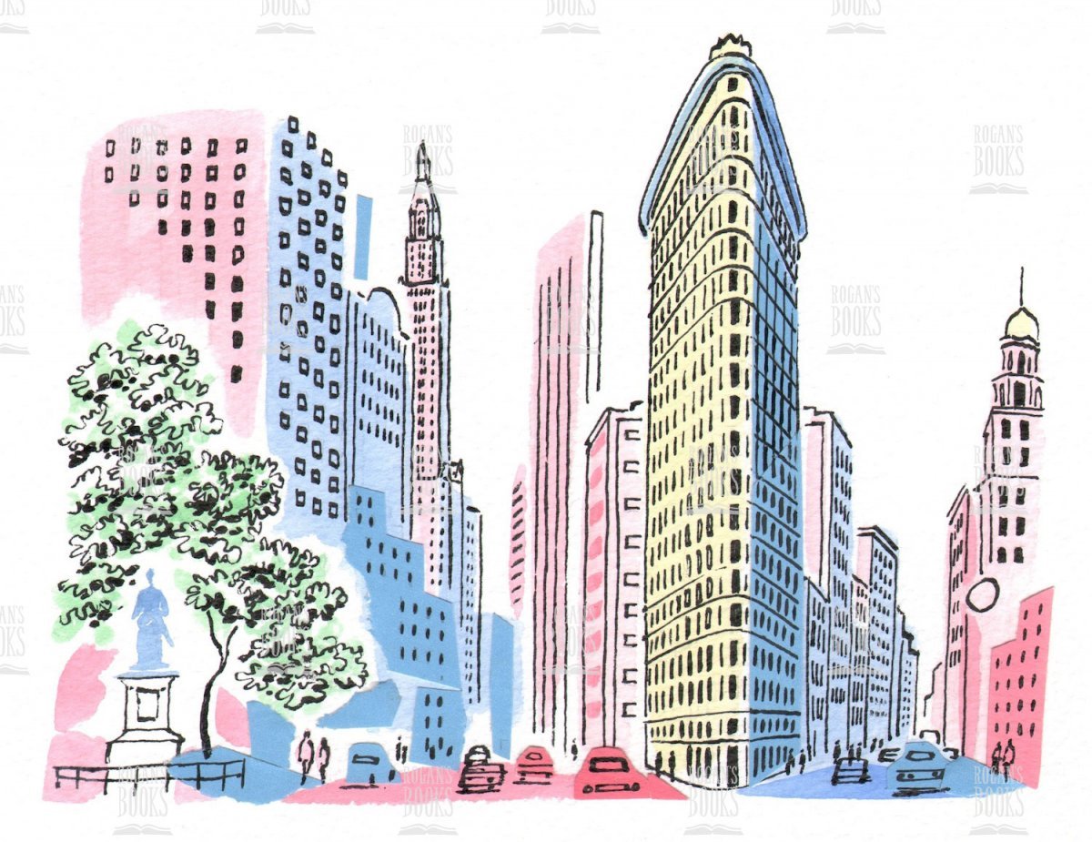 Образ современного города рисунок