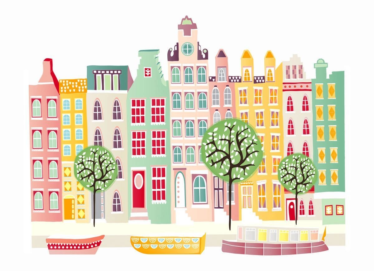 Город рисунок