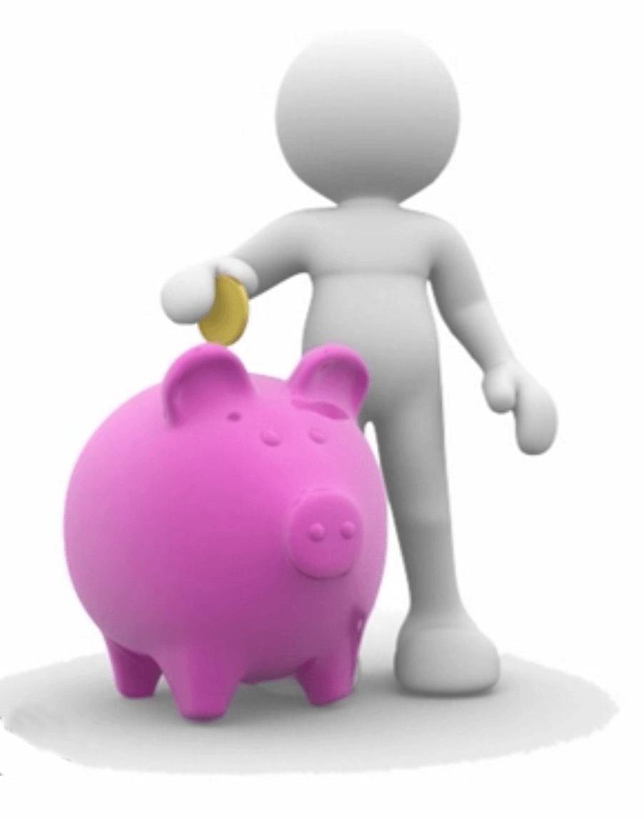 Человечек с копилкой