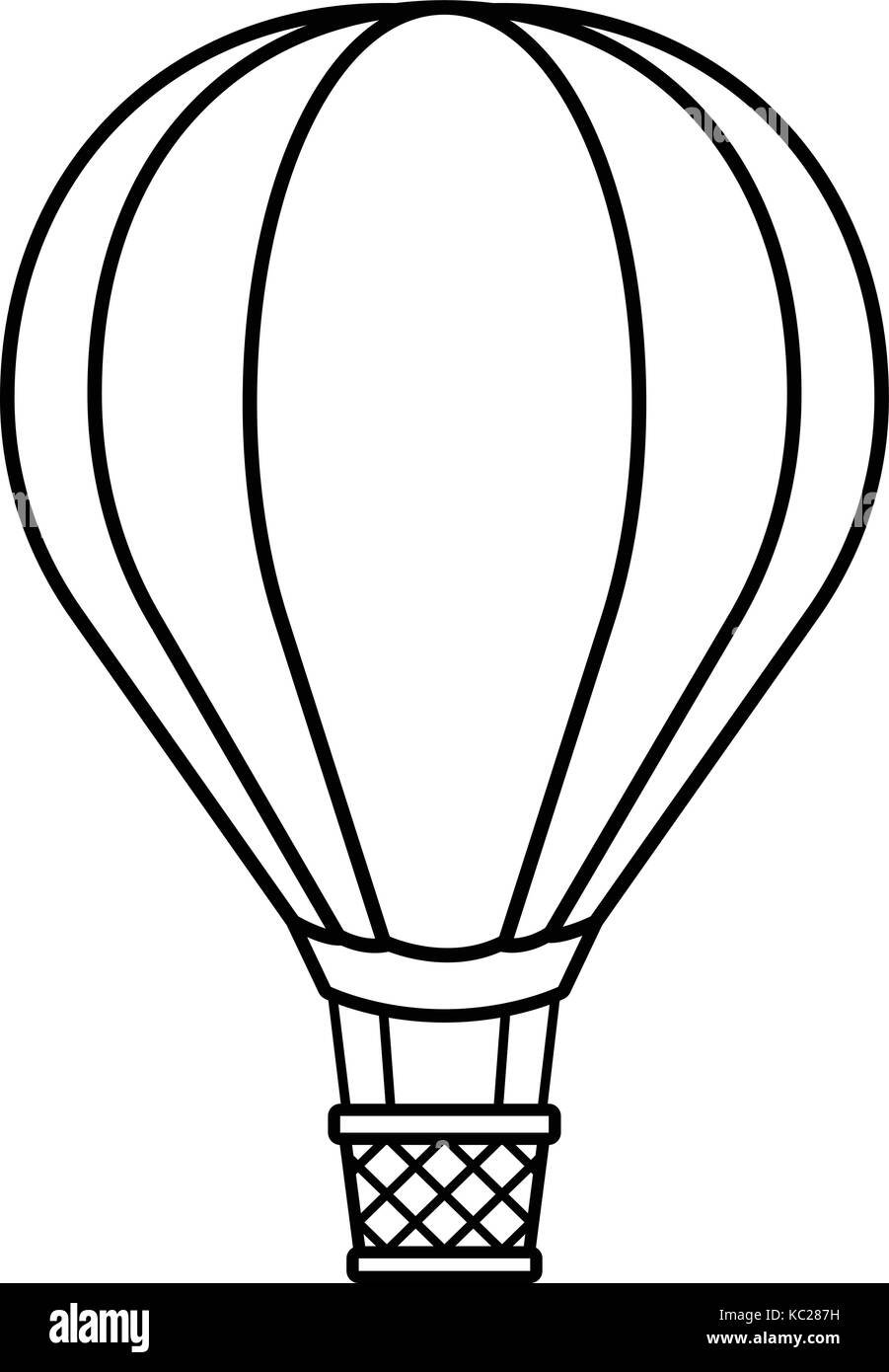 Воздушный шар картинки для распечатки