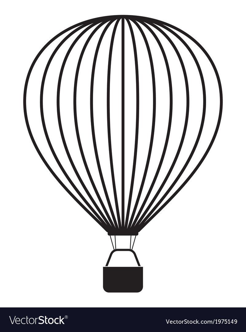 Воздушный шар Векторная Графика