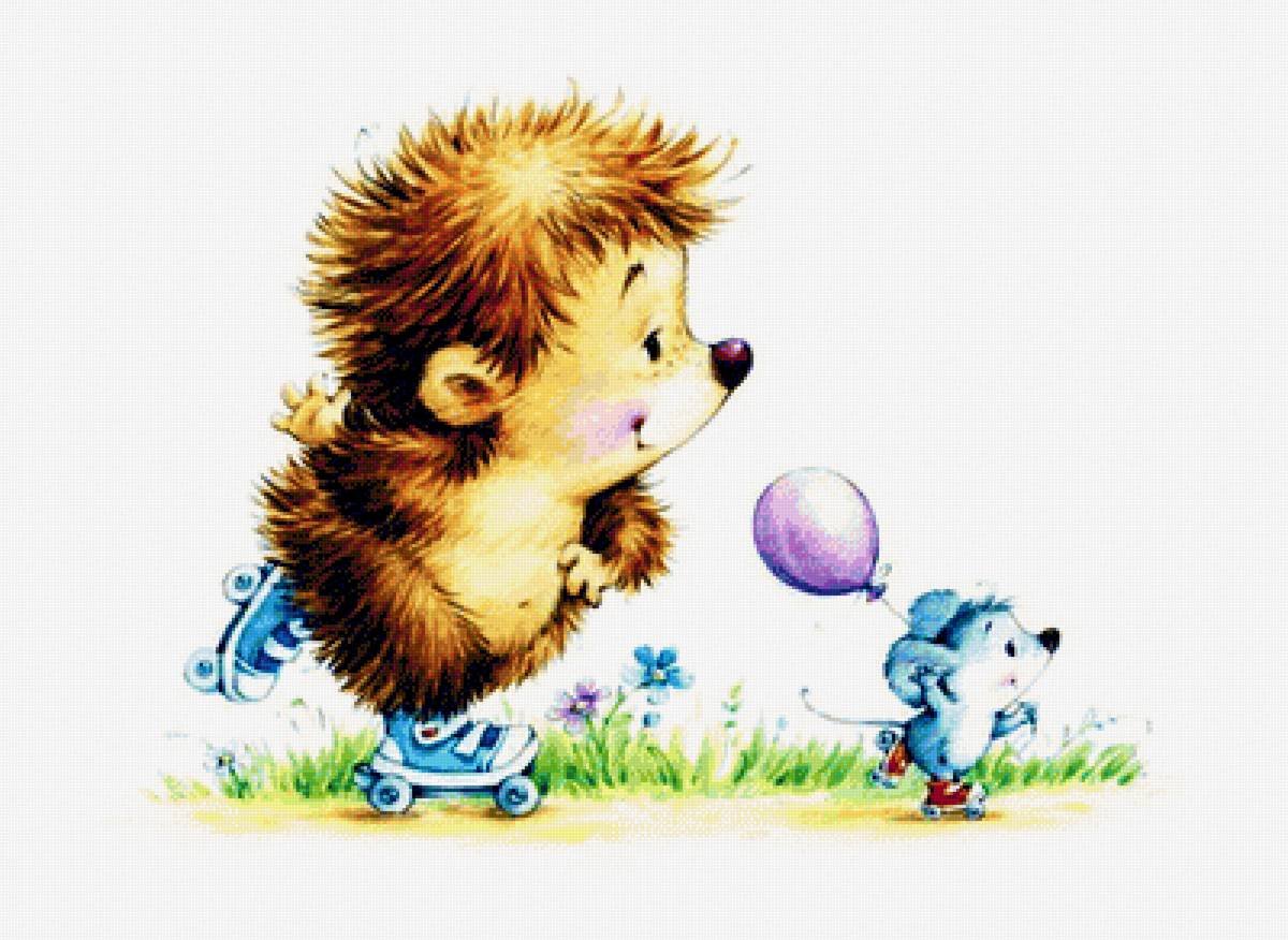 Марина Федотова ежики