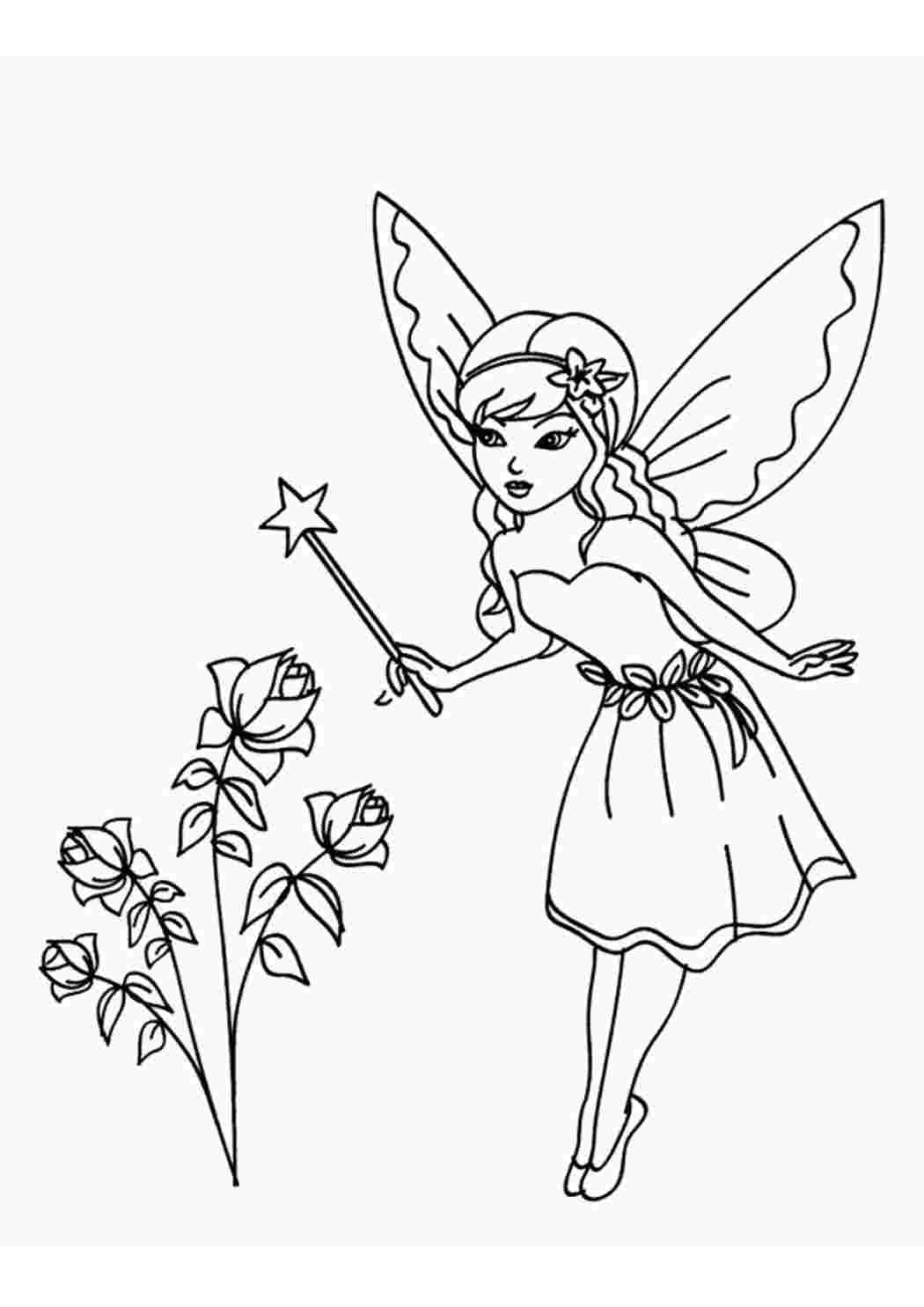 Фей Дисней карандашом Иридесса