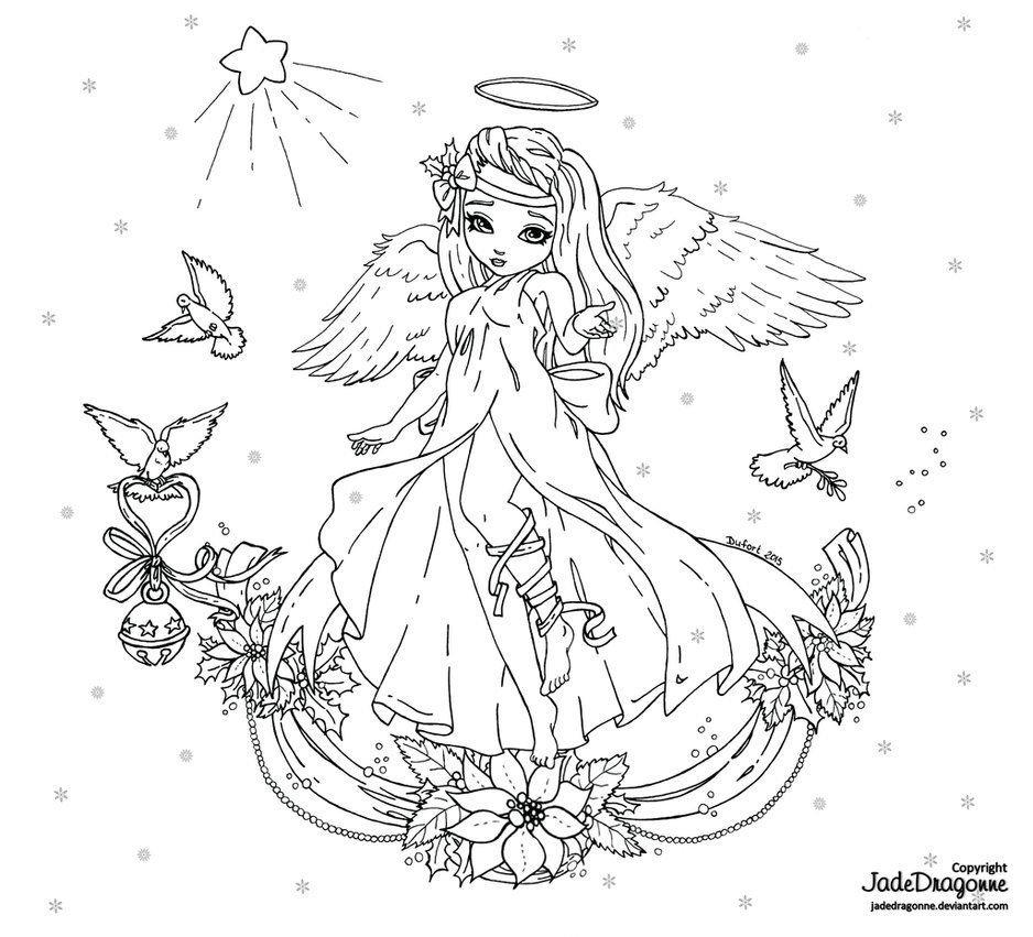 Зубная Фея раскраска