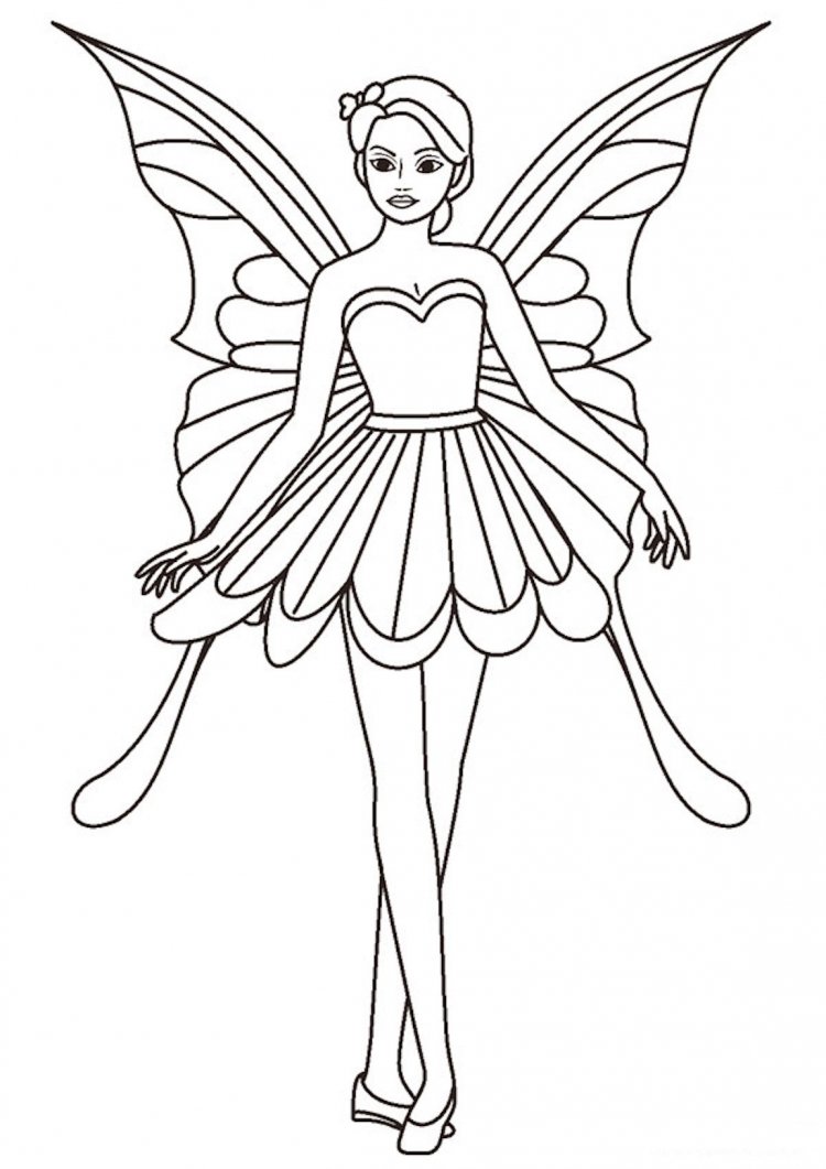 Раскраски феи Дисней Иридесса