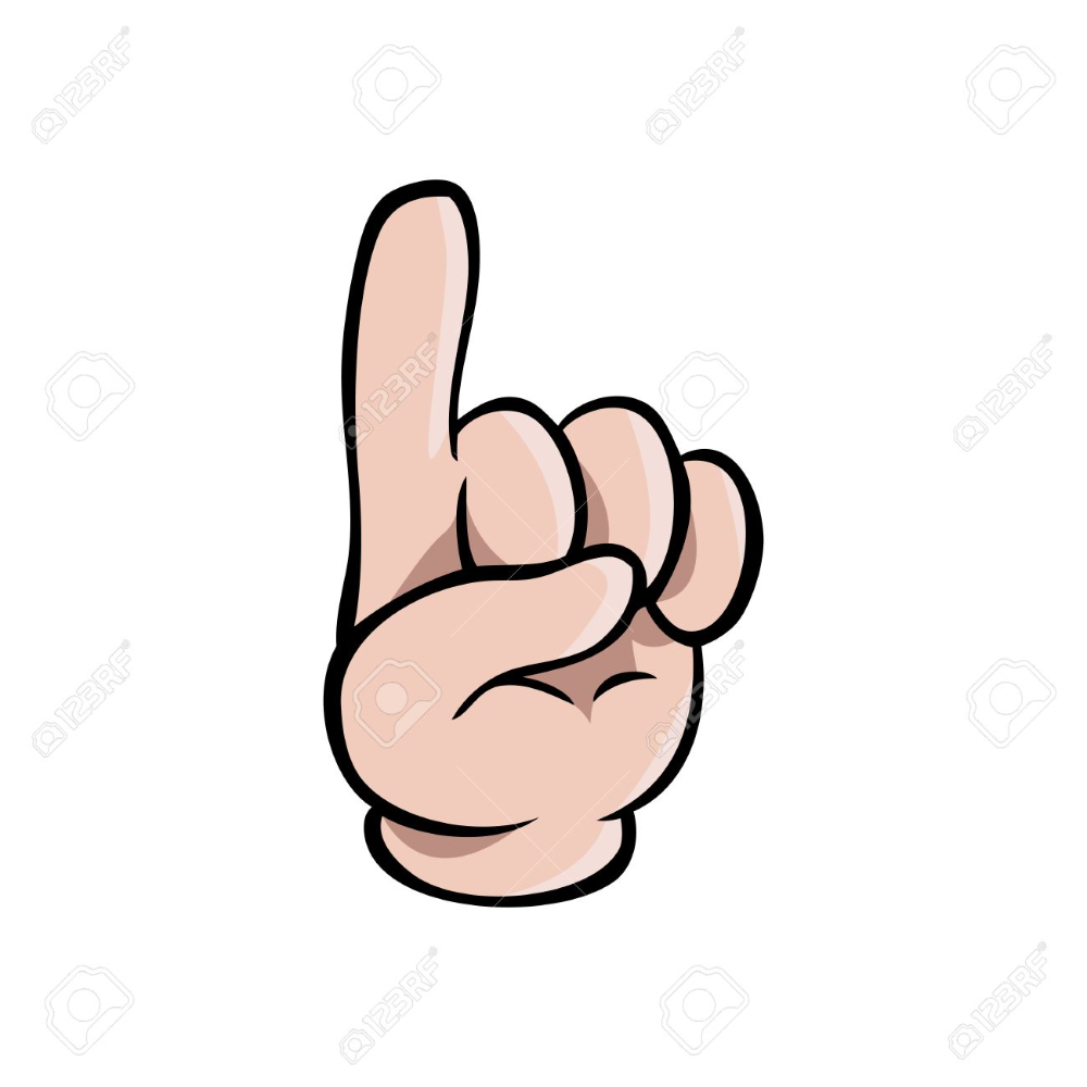 Пальцы раскраска для детей