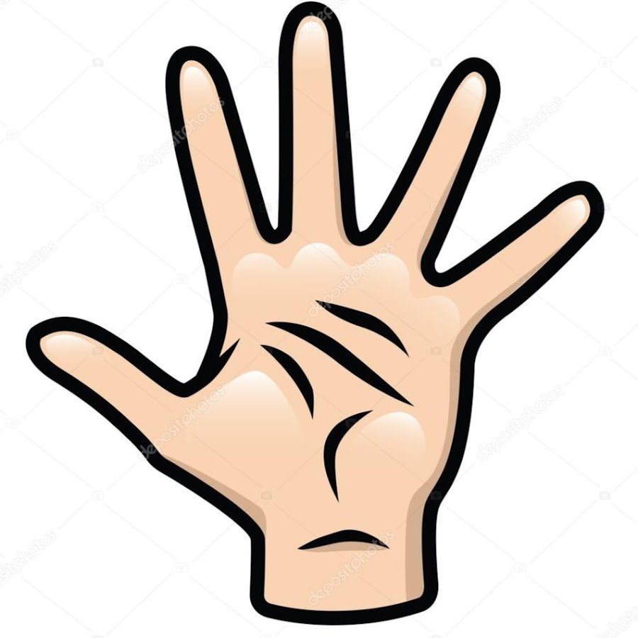 Пять пальцев картинка для детей