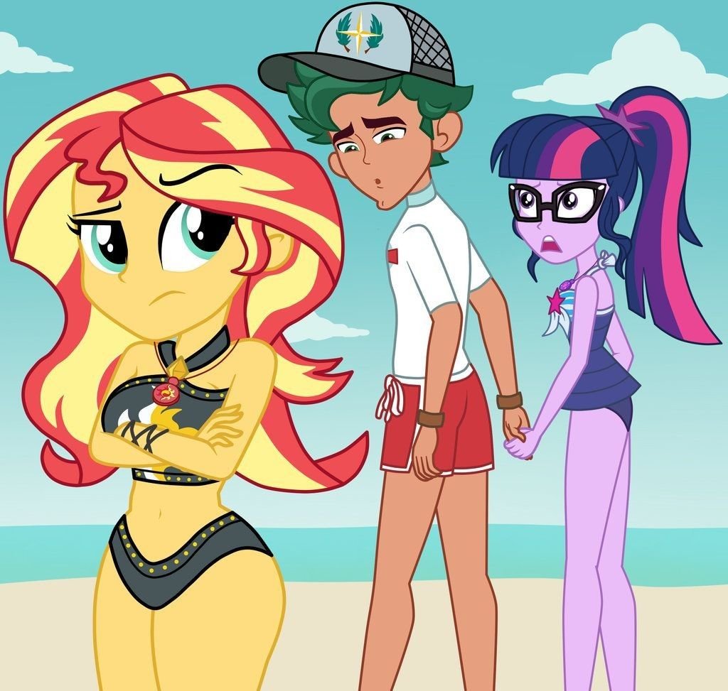 Тимбер Спрус и Сансет Шиммер