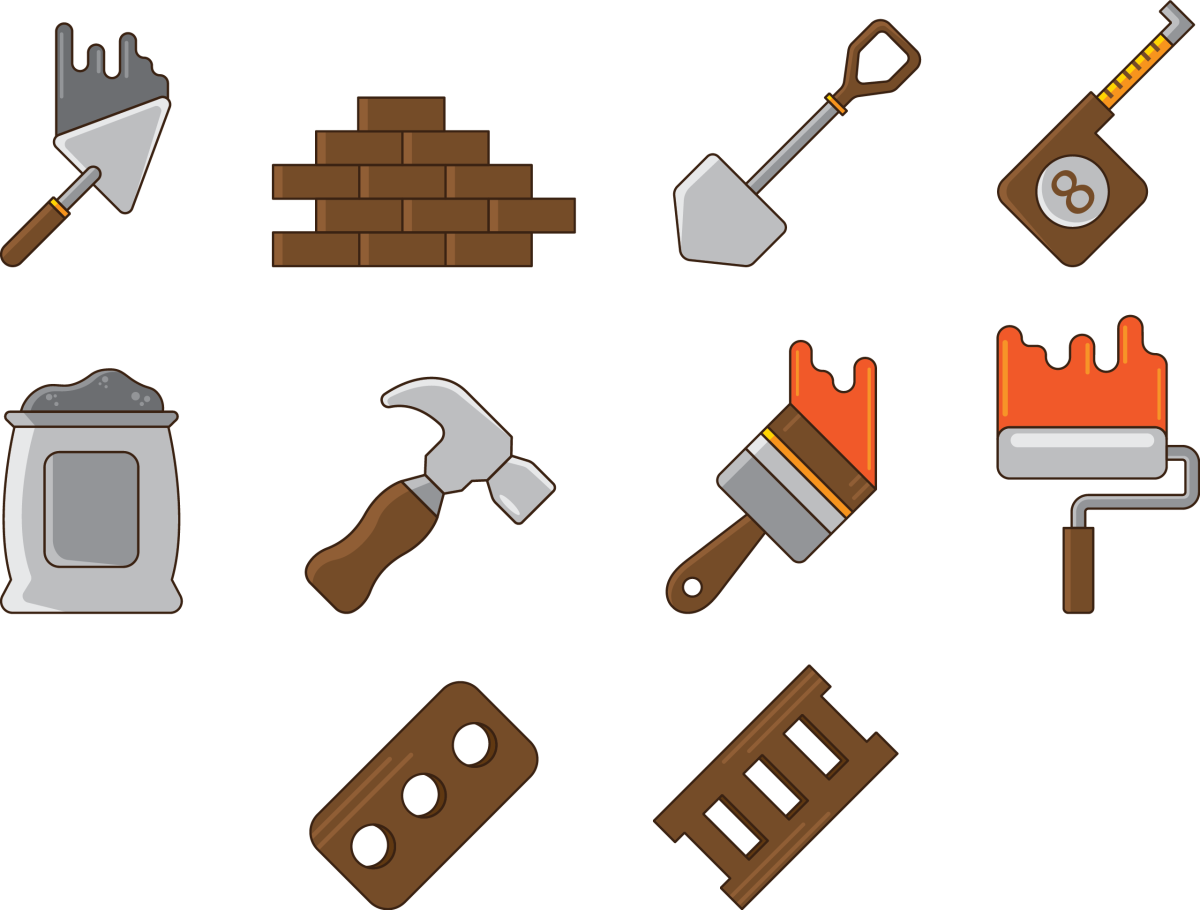 Строитель рисунок