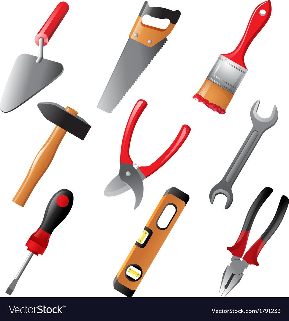 Изображение инструментов для детского сада