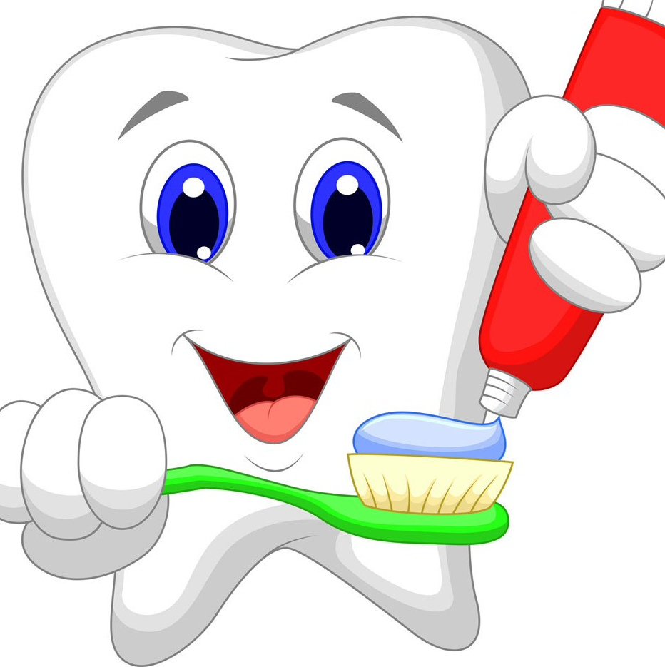 Зубик с щеткой