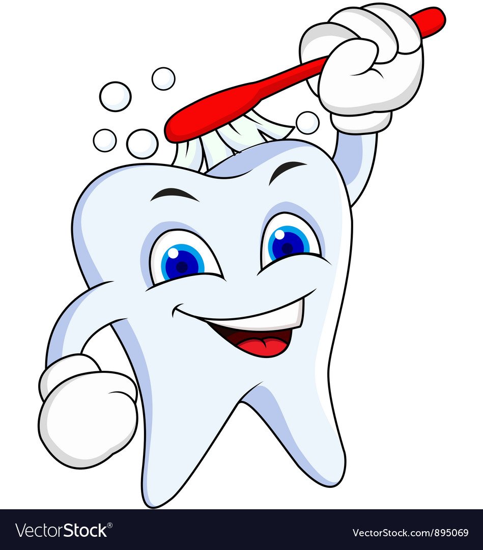 Зубная щетка и паста