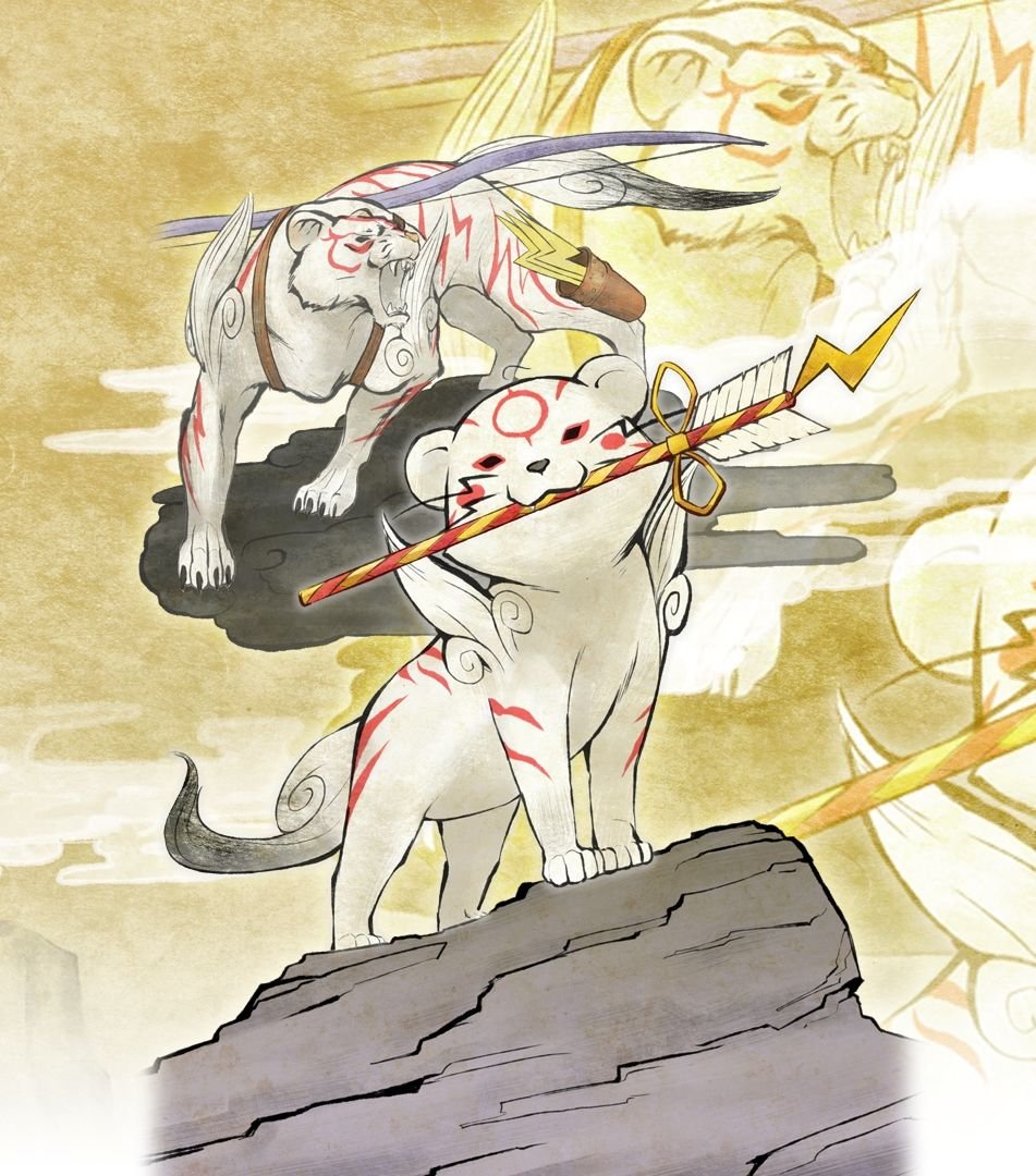 Аниме Аматерасу японская мифология