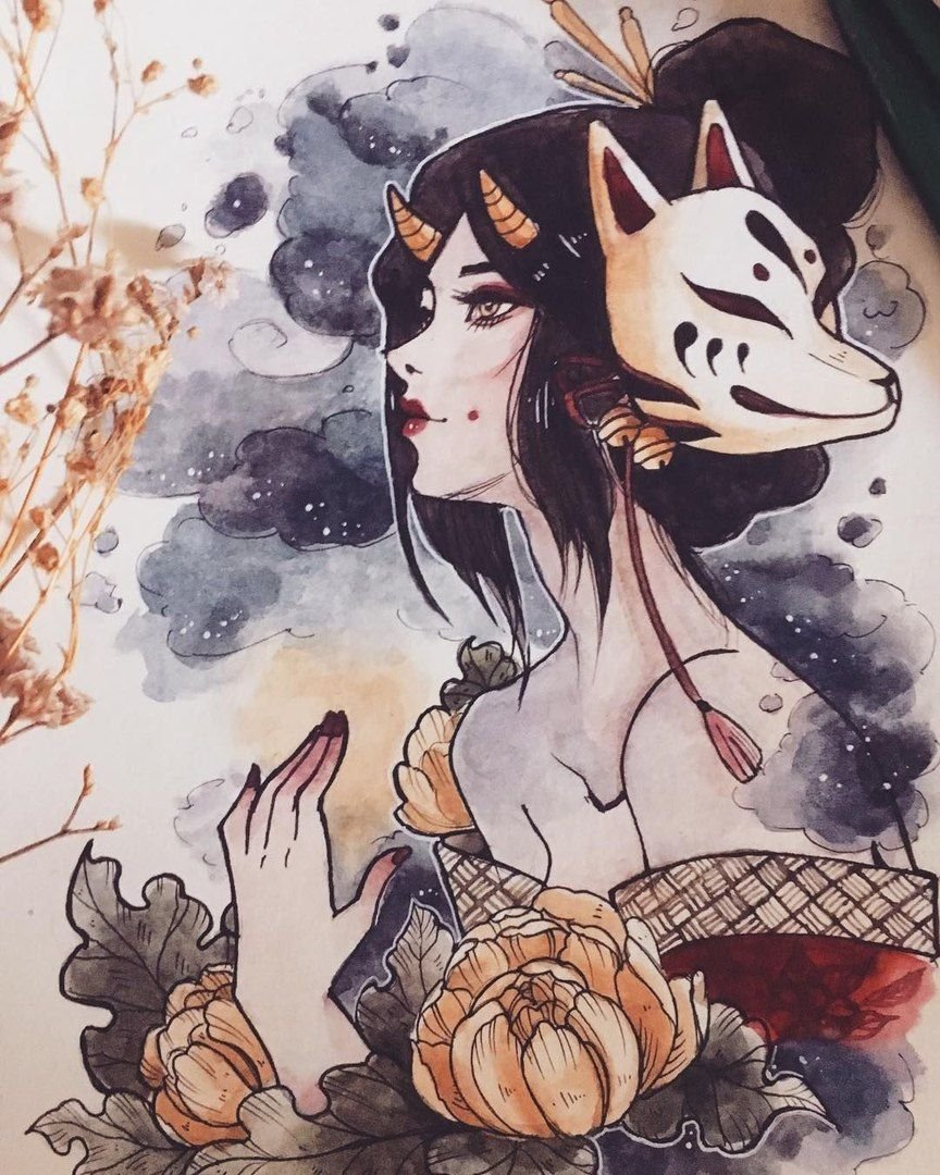 Гейша Кицунэ