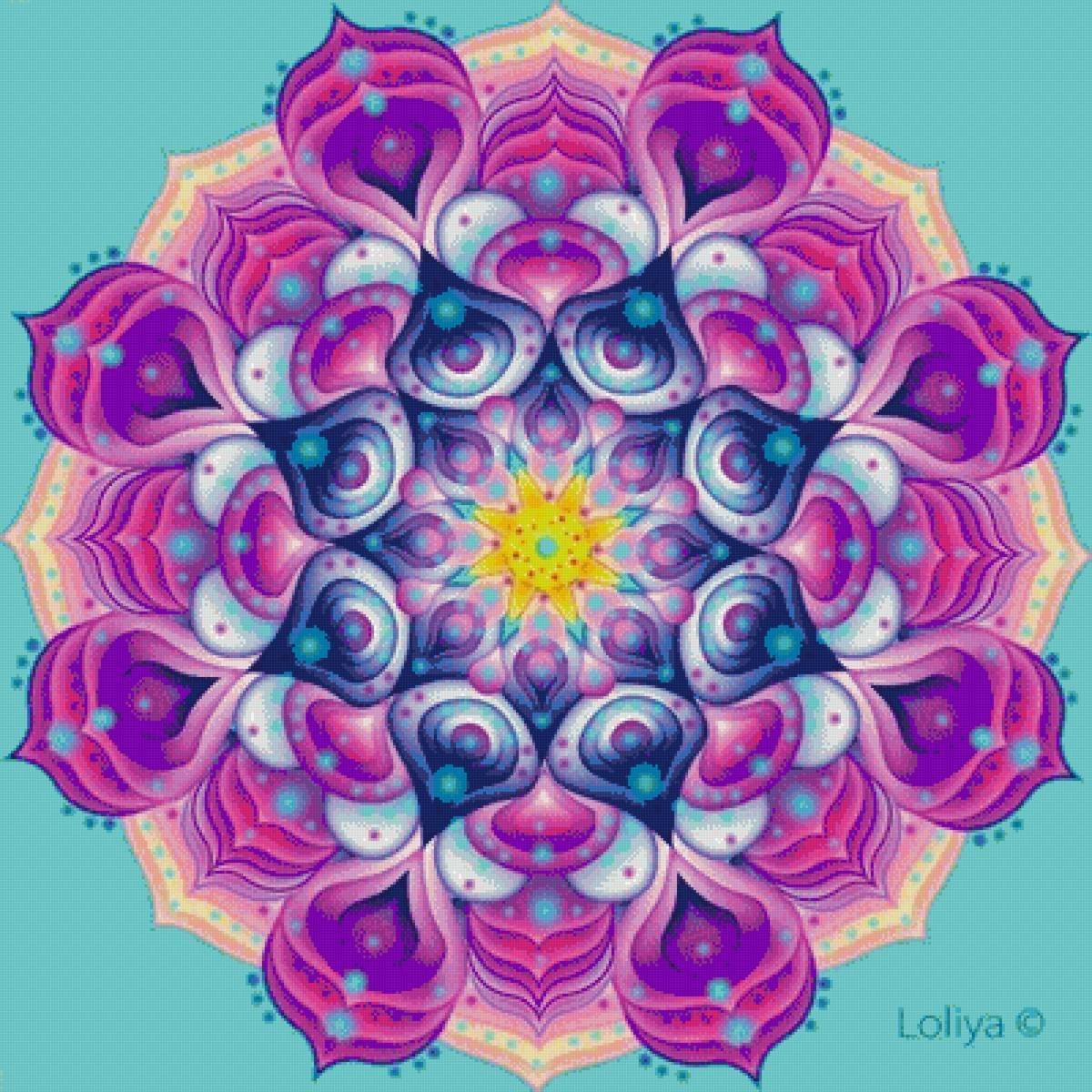 Мандала счастья и здоровья