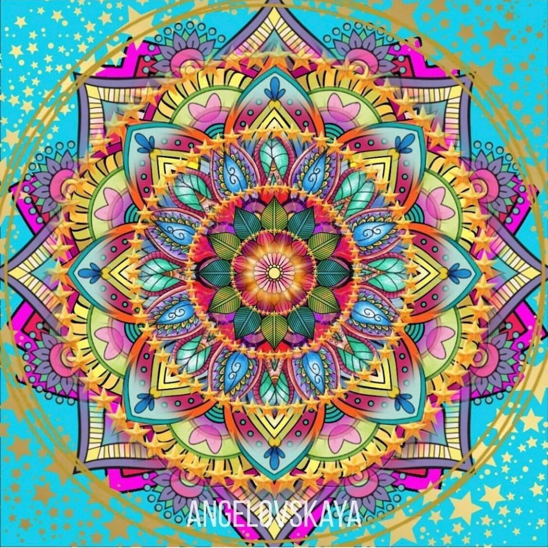 Мандала интуиции ясновидения Ангеловская