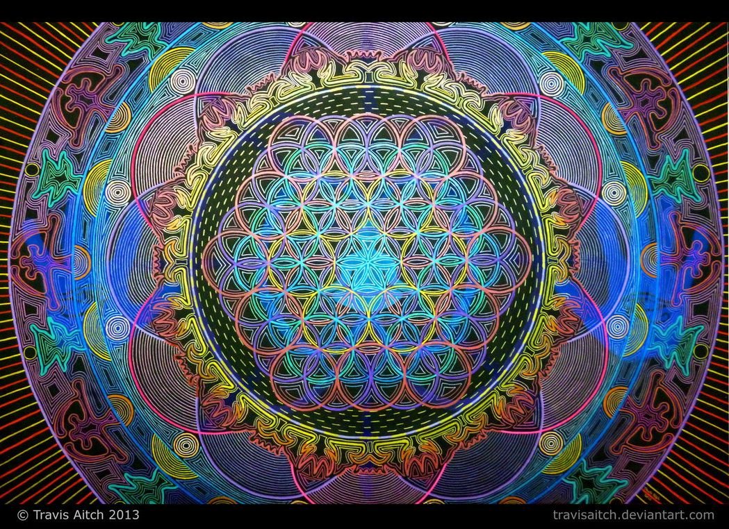 Сакральная геометрия Мандала богатства