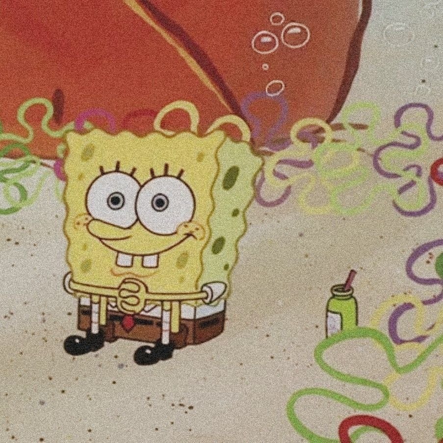 Эстетичный губка Боб