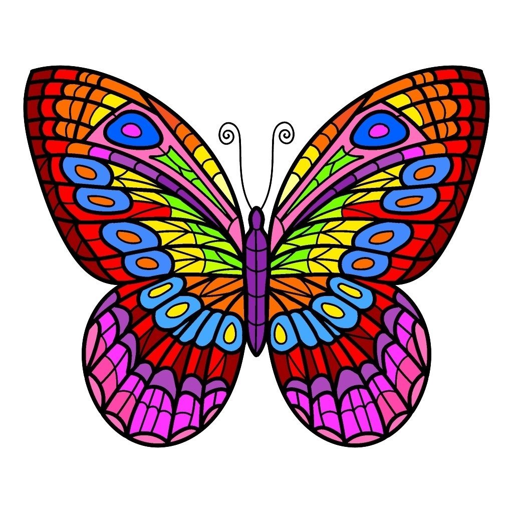 Бабочка рисунок