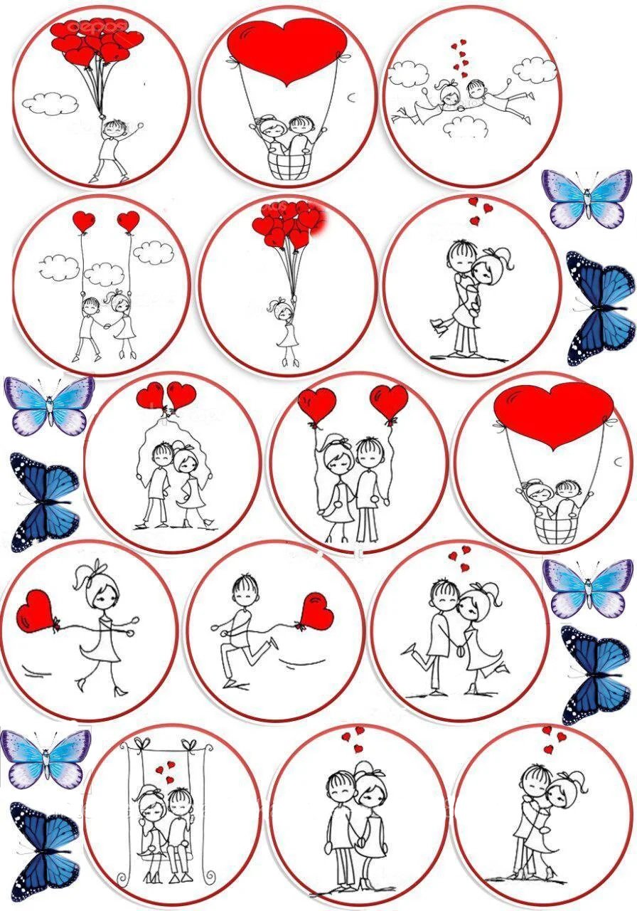 Печать для капкейков