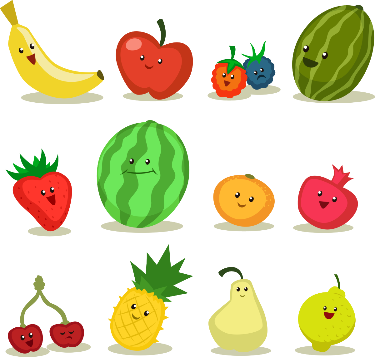 Изображения фруктов для детей