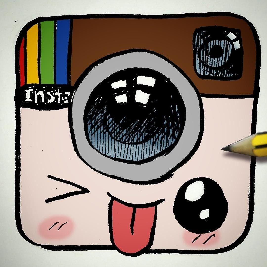 Кавайные рисунки для срисовки