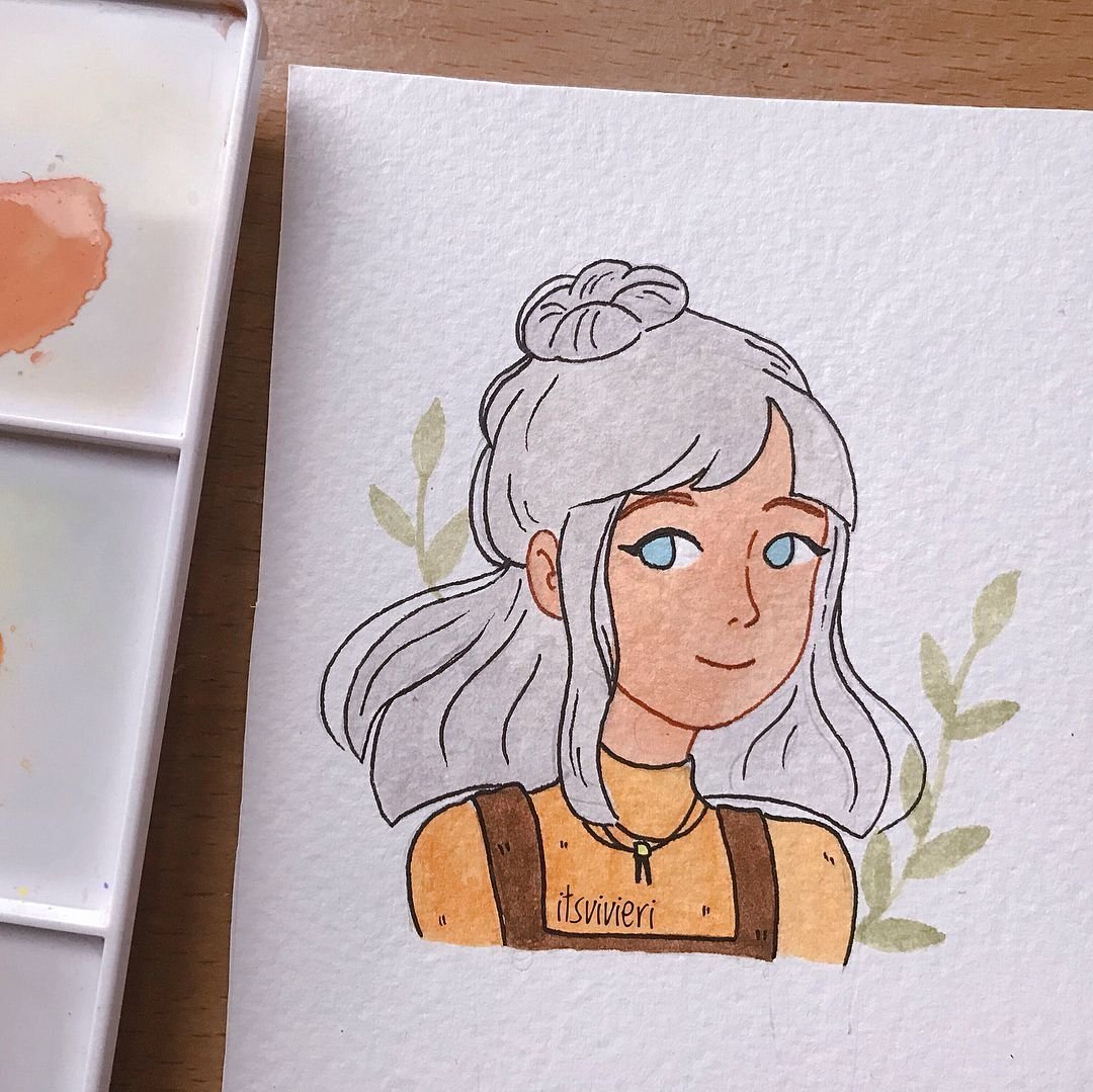 Мультяшные персонажи скетчбук