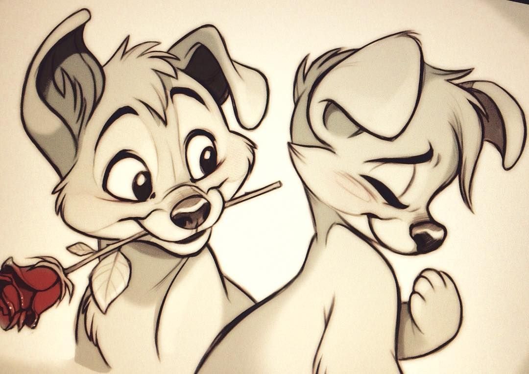 Милые зверьки для срисовки