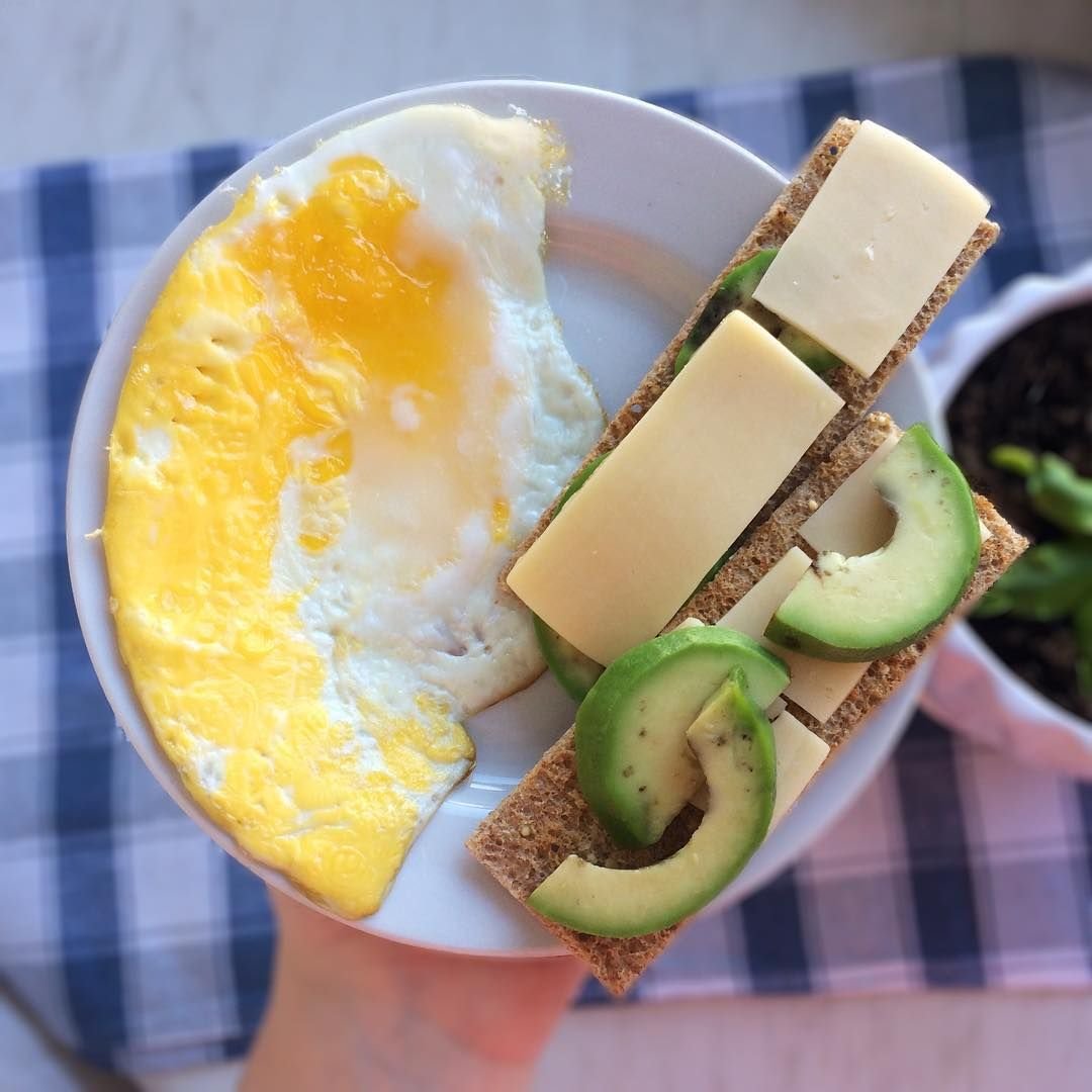 Завтраки с авокадо и сыром