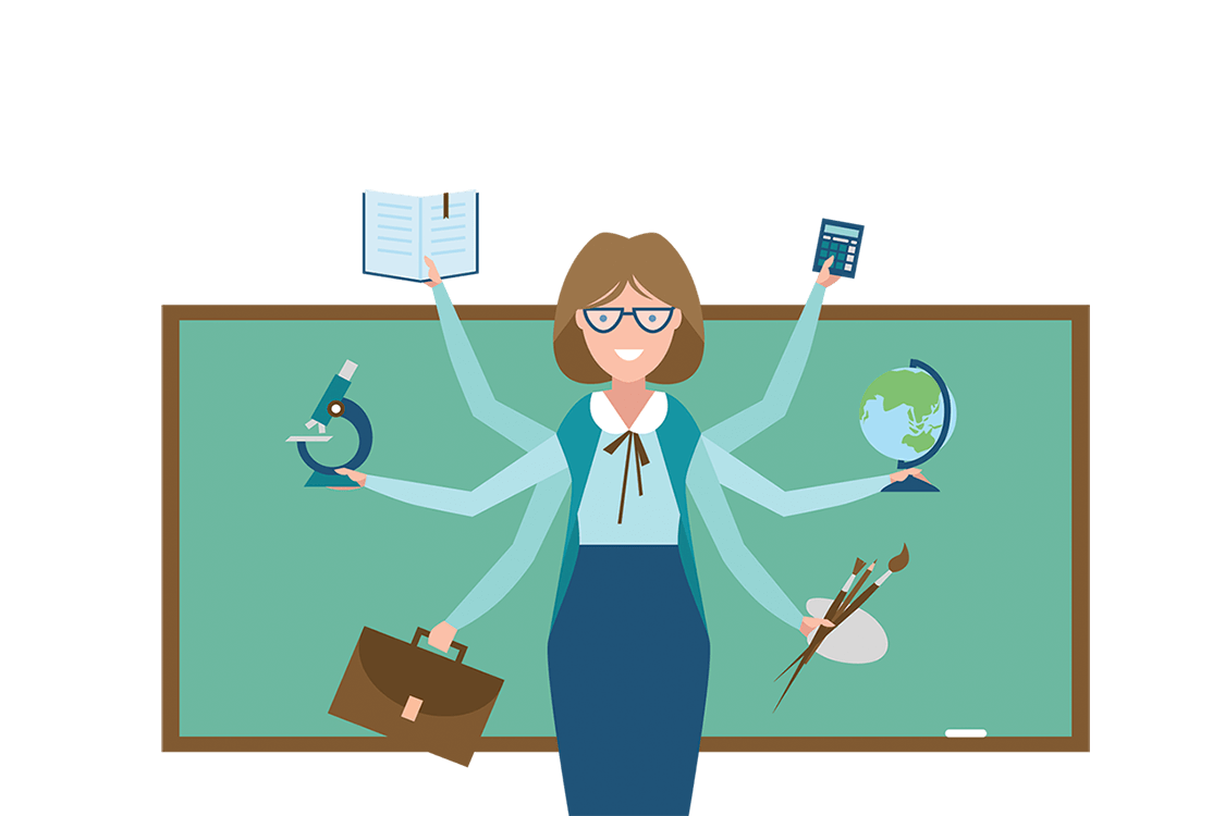 Многорукий учитель