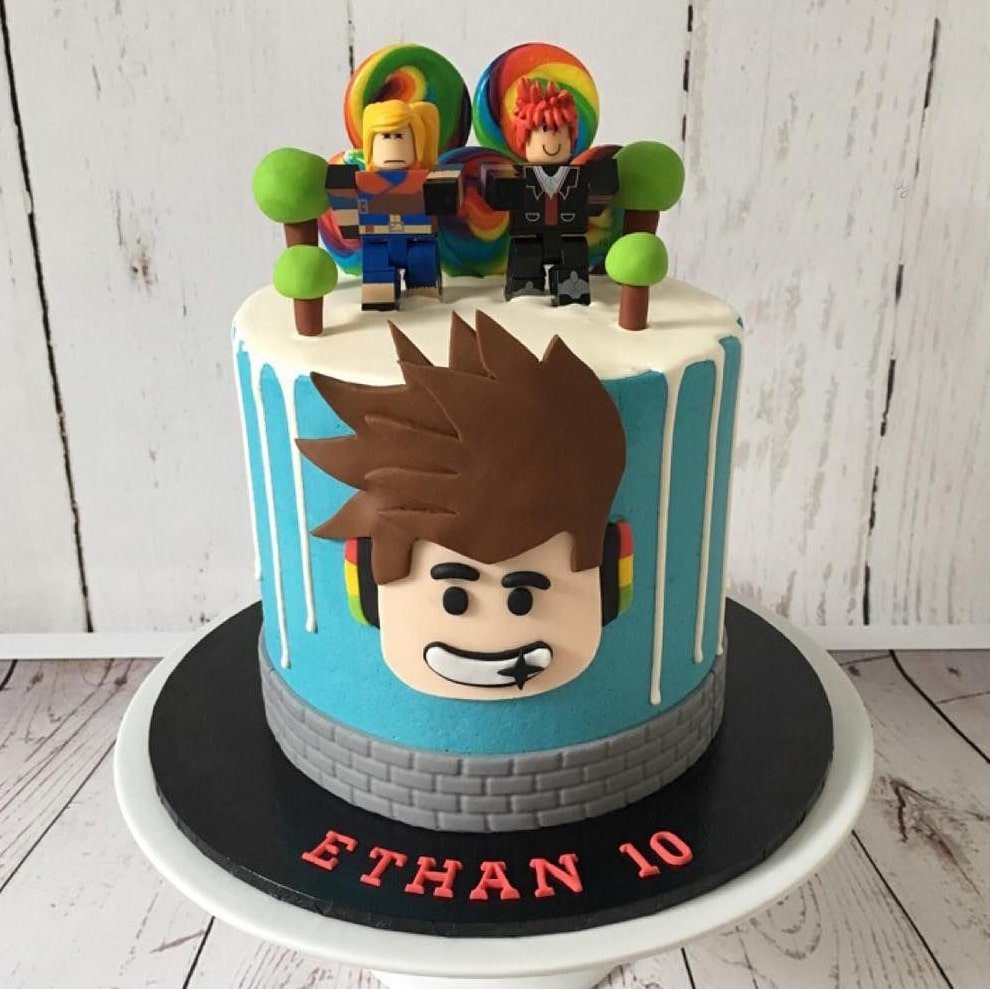 Торт РОБЛОКС для мальчиков
