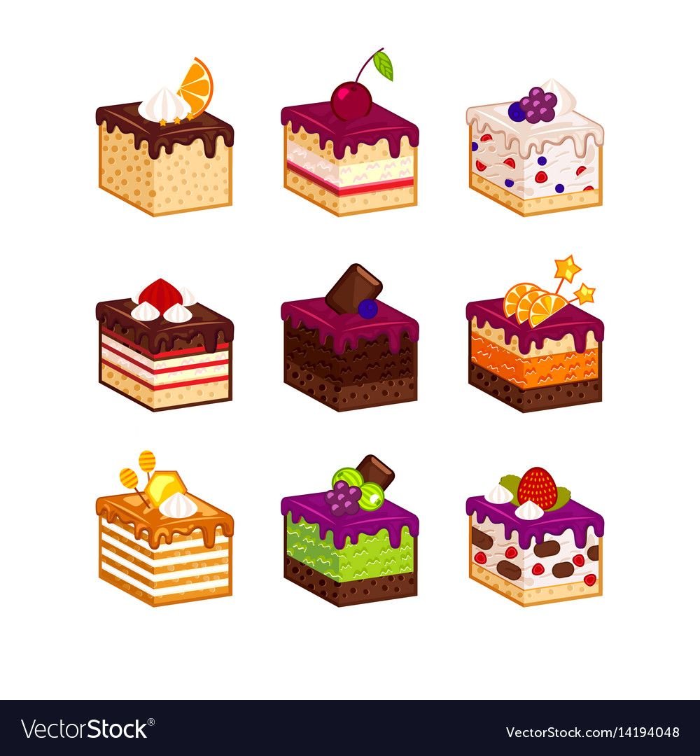 Квадратный торт