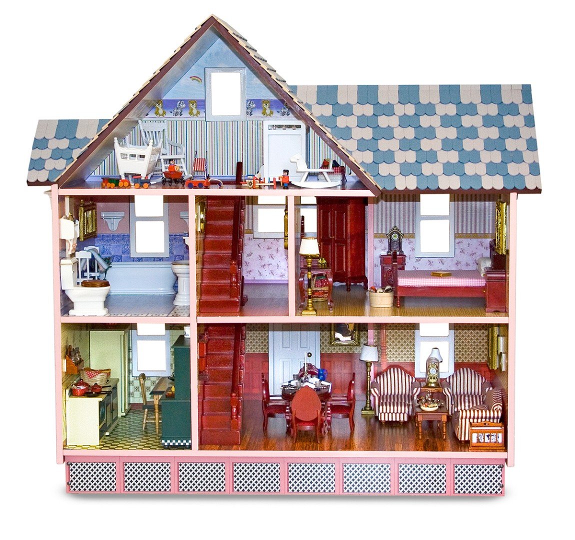 Melissa & Doug кукольный домик "Hi-Rise" 2462