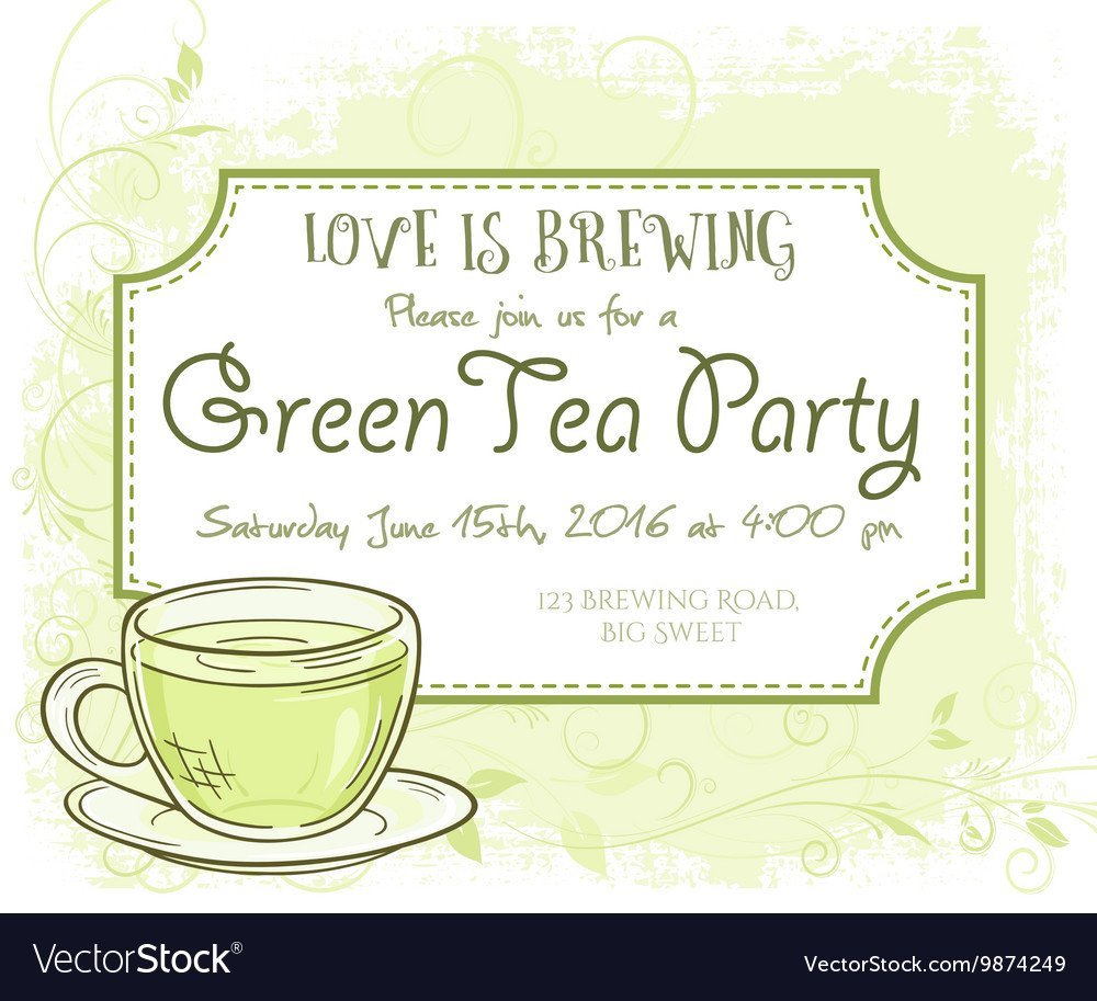 Скрапбукинг надпись приглашение на чаепитие