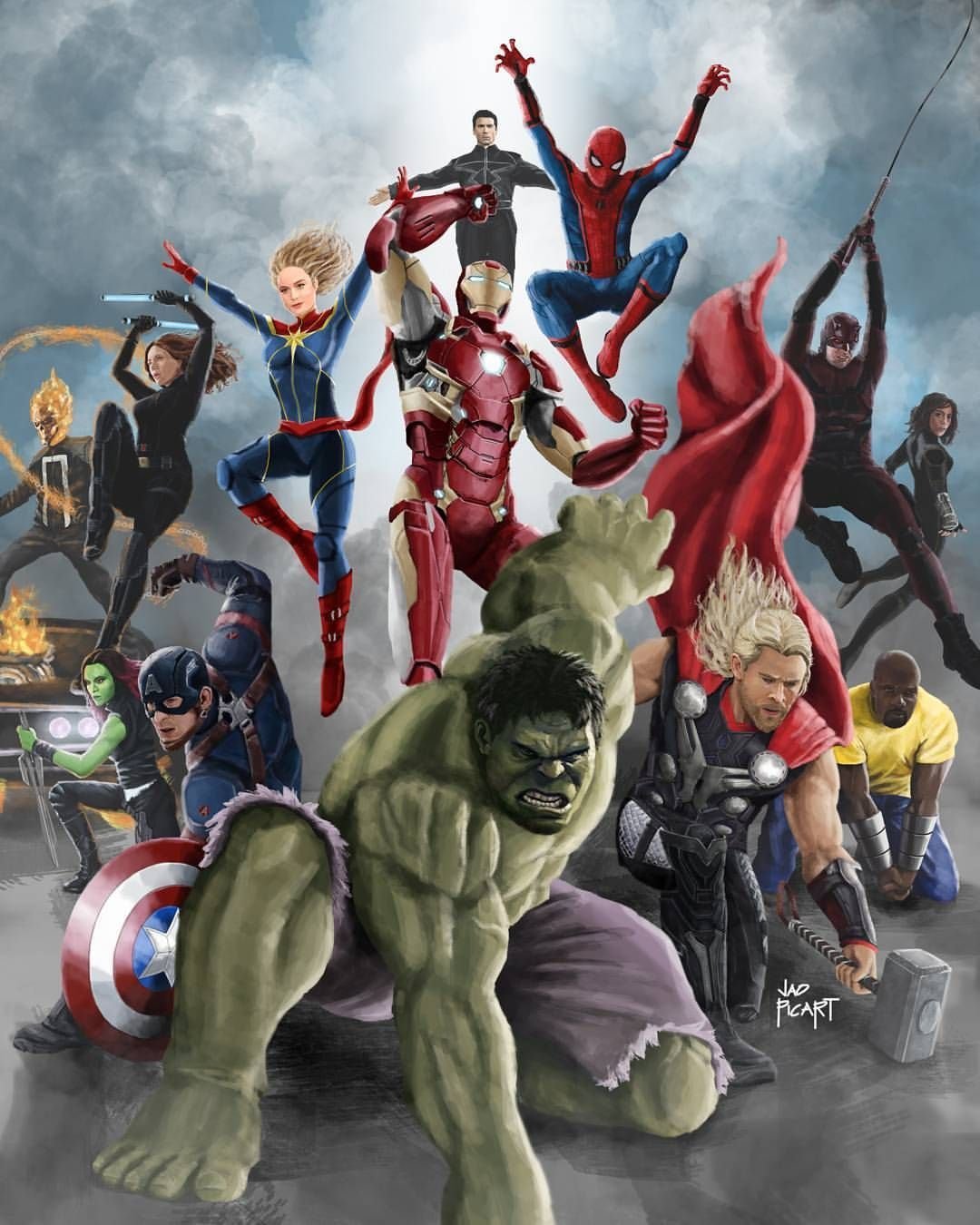 Супер Вселенная Марвел герои