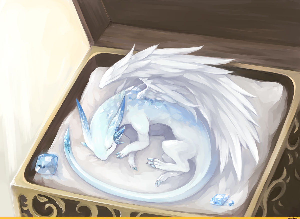 Ледяной Фамильяр дракон